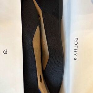 Brand new Rothy’s The Point II Black Size 9